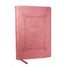 KJV Holy Bible: Large Print with 53,000 Center-Column Cross References, Pink Leathersoft, Red Letter, Comfort Print: King James Version