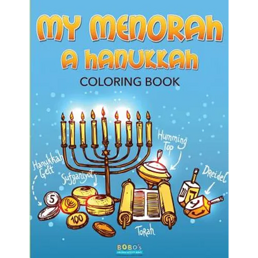 My Menorah: A Hanukkah Coloring Book