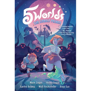 5 Worlds Book 2: The Cobalt Prince: (A Graphic Novel)