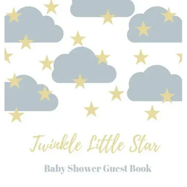 Baby shower guest book (Hardcover): comments book, baby shower party decor, baby naming day guest book, advice for parents sign in book, baby shower p