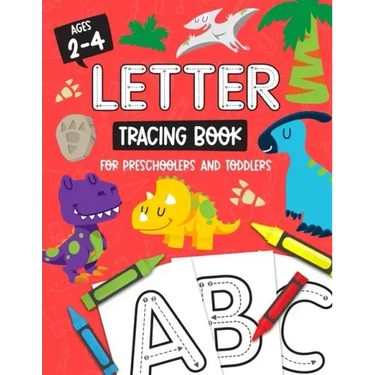 Letter Tracing Book for Preschoolers and Toddlers: Homeschool, Preschool Skills for Age 2-4 Year Olds (Big ABC Books) Trace Letters and Numbers Workbo