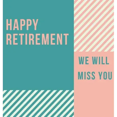 Happy Retirement Guest Book (Hardcover): Guestbook for retirement, message book, memory book, keepsake, retirement book for signing