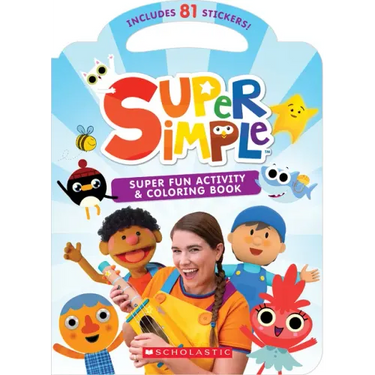 Super Fun Activity and Coloring Book (Super Simple Activity Books)