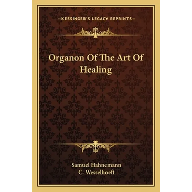 Organon Of The Art Of Healing