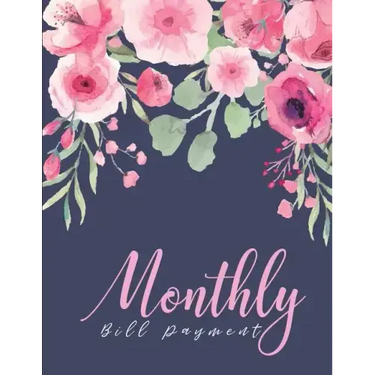 Monthly Bill Payment: Expense Finance Organize your bills and plan for your expenses Monthly Bill Planning Budgeting Record