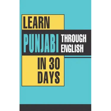 Learn Punjabi Through English In 30 Days