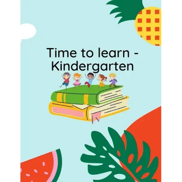 Children's Kindergarten-1st Grade Learning Activity Book: Activity Book