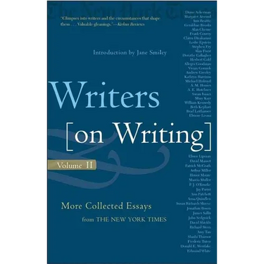 Writers on Writing: More Collected Essays from the New York Times