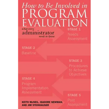 How to be Involved in Program Evaluation: What Every Adminstrator Needs to Know