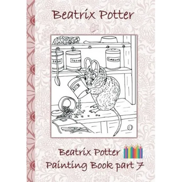 Beatrix Potter Painting Book Part 7 ( Peter Rabbit ): Colouring Book, coloring, crayons, coloured pencils colored, Children's books, children, adults,