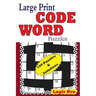 Large Print Code Word Puzzles