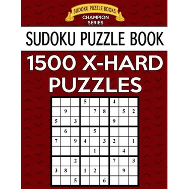 Sudoku Puzzle Book, 1,500 EXTRA HARD Puzzles: Gigantic Bargain Sized Book, No Wasted Puzzles With Only One Level