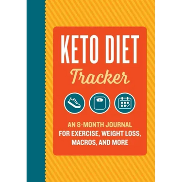 Keto Diet Tracker: An 8-Month Journal for Exercise, Weight Loss, Macros, and More