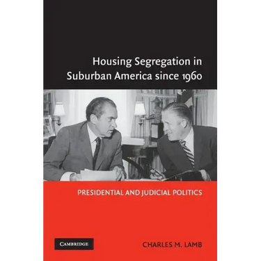 Housing Segregation in Suburban America since 1960