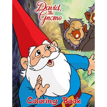 David the Gnome Coloring Book: Coloring Book for Kids and Adults with Fun, Easy, and Relaxing Coloring Pages