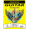 Guitar Coloring Book: Mind-Blowing, Wonderful, Fantastic Stress Relieving Unique Edition Guitar Adults Relaxation Coloring Book