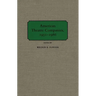 American Theatre Companies, 1931-1986