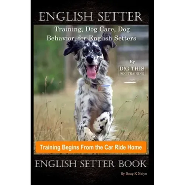 English Setter Training, Dog Care, Dog Behavior, for English Setters By D!G THIS DOG Training, Training Begins From the Car Ride Home, English Setter