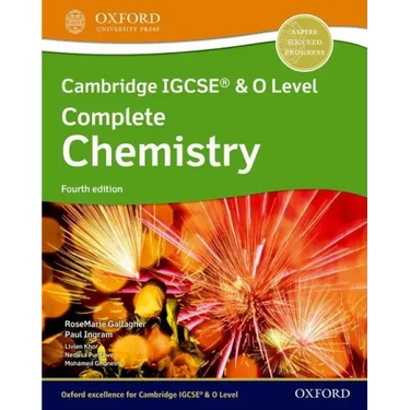 Cambridge Igcse and O Level Complete Chemistry 4th Edition: Student Book 4th Edition Set