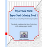 Paper Bead Crafts Paper Bead Coloring Book 1: With 1/8", 1/4", and 3/8" Paper Bead Cutting Templates