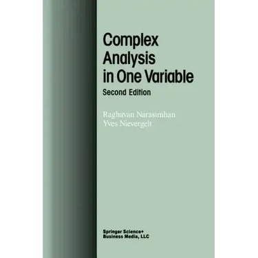 Complex Analysis in One Variable