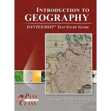 Introduction to Geography DANTES/DSST Test Study Guide