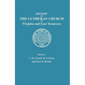 History of the Lutheran Church in Virginia and East Tennessee
