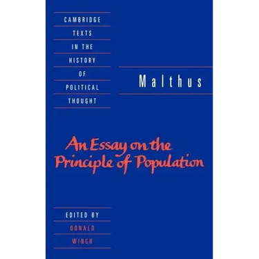 Malthus: 'an Essay on the Principle of Population'