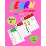 Learn to Write Number Workbook learning Numbers For GIRLS Age 3+: practice for kids to write numbers workbook age 3 +