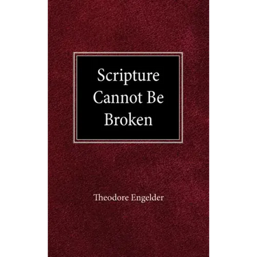 Scripture Cannot be Broken