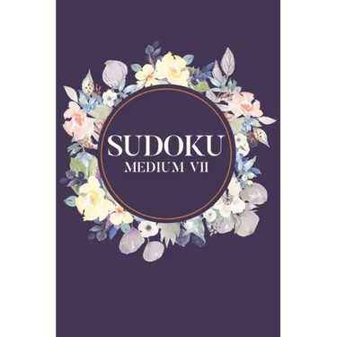 Sudoku Medium VII: 100 Medium Level Sudoku Puzzles, 6x9 Travel Size, Puzzle Book, Brain Exercises