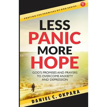 Less Panic, More Hope: God's Promises and Prayers to Overcome Fear, Anxiety, and Depression - Scriptures and Prayers for Mental Health