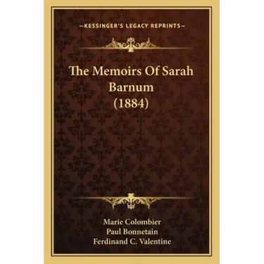 The Memoirs Of Sarah Barnum (1884)