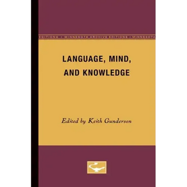 Language, Mind, and Knowledge