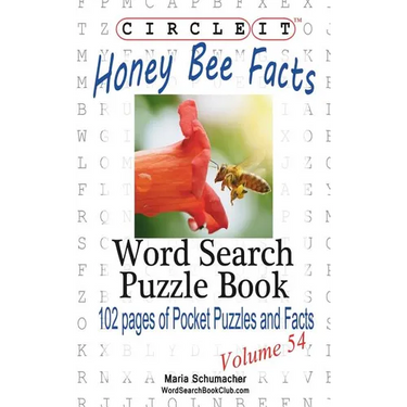 Circle It, Honey Bee Facts, Word Search, Puzzle Book
