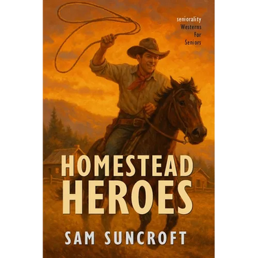 Homestead Heroes: Large Print easy to read Western for Seniors with Dementia, Alzheimer's or memory issues