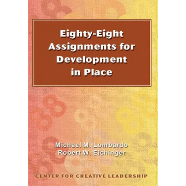 Eighty-eight Assignments for Development in Place