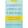 Elements of Biblical Exegesis