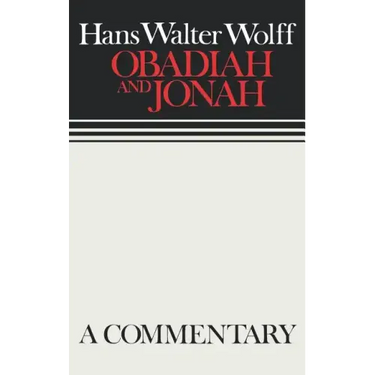 Obadiah and Jonah: Continental Commentaries