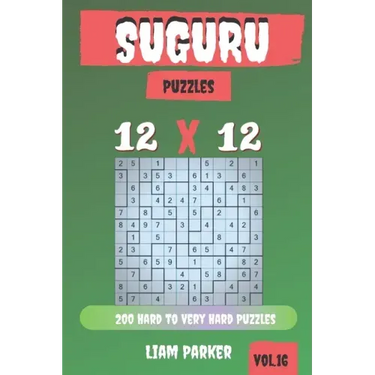 Suguru Puzzles - 200 Hard to Very Hard Puzzles 12x12 vol.16