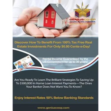 Discover How To Benefit From 100% Tax Free Real Estate Investments For Only $0.80 Cents-a-Day!: Are You Ready To Learn The Brilliant Strategies To Sav