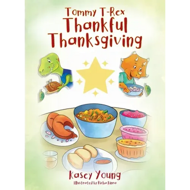 Tommy T-Rex Thankful Thanksgiving