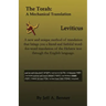 The Torah: A Mechanical Translation - Leviticus