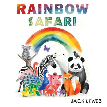 Rainbow Safari: A colorful animal adventure for young learners