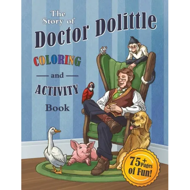 The Story of Doctor Dolittle Coloring and Activity Book