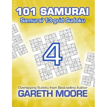 Samurai 13-grid Sudoku 4: 101 Samurai