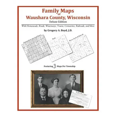 Family Maps of Waushara County, Wisconsin