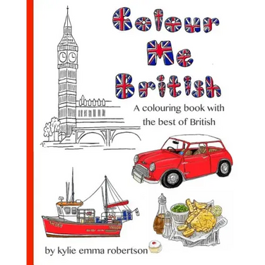 Colour Me British: A colouring book with the best of British