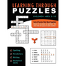 Learning Through Puzzles: A Children's Activity Book with a Problem Solving Twist - Featuring Crossword Puzzles, Word Searches & Word Scrambles