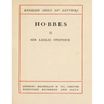 Hobbes (1904) by Leslie Stephen